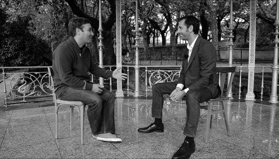 Cover image of the interview with Carlos Graña for Somos Paisaxe