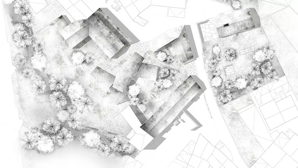 Foto que representa que Elviña foi finalista na Bienal de Arquitectura