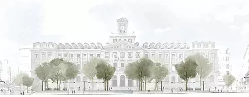 Imagen sobre el tercer premio en el concurso nacional Plaza de Armas